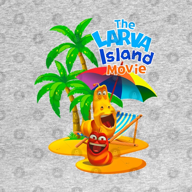 Larva Island by Scud"